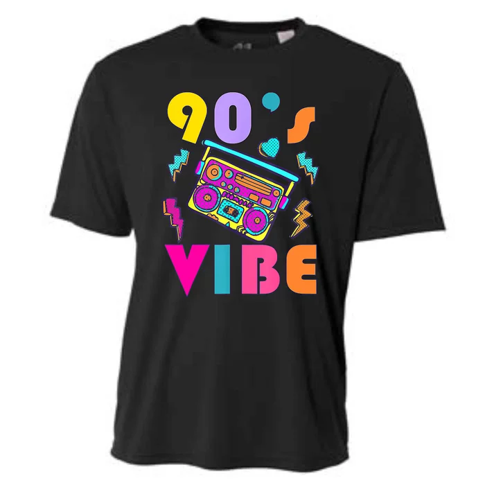 Vintage 90s Vibe 90s Music Lover I Heart The Nineties Cooling Performance Crew T-Shirt