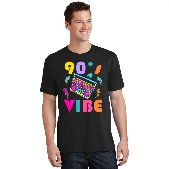 Vintage 90s Vibe 90s Music Lover I Heart The Nineties T-Shirt