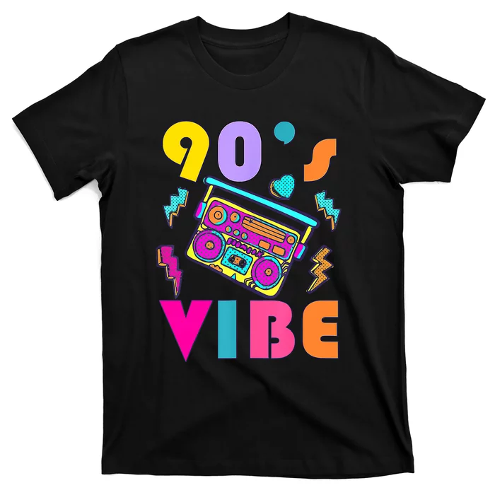 Vintage 90s Vibe 90s Music Lover I Heart The Nineties T-Shirt