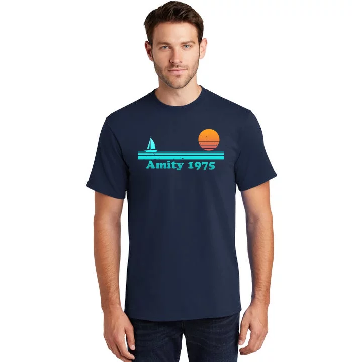 Vintage Amity 1975 Sunset Tall T-Shirt