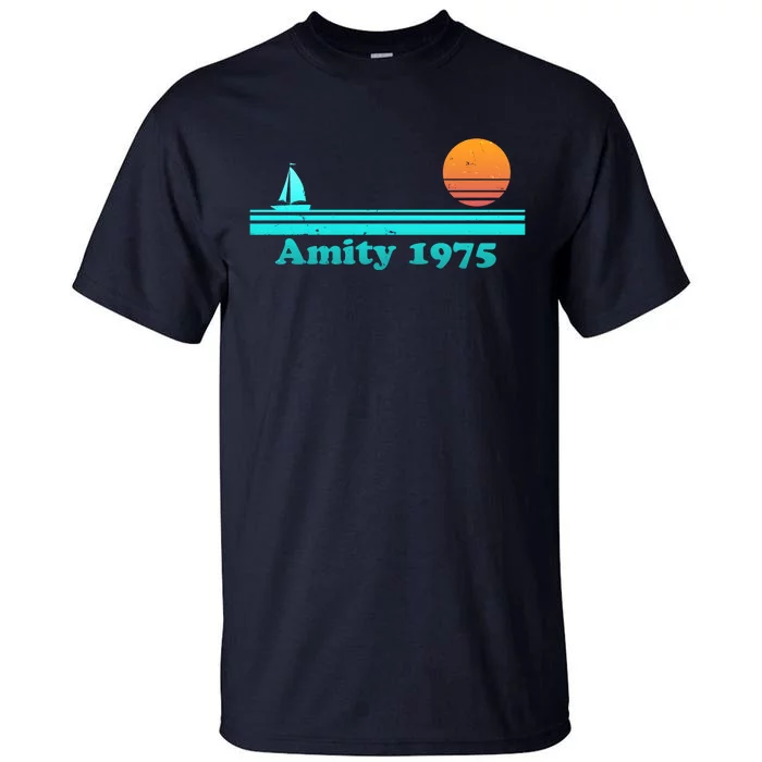 Vintage Amity 1975 Sunset Tall T-Shirt