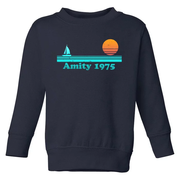 Vintage Amity 1975 Sunset Toddler Sweatshirt