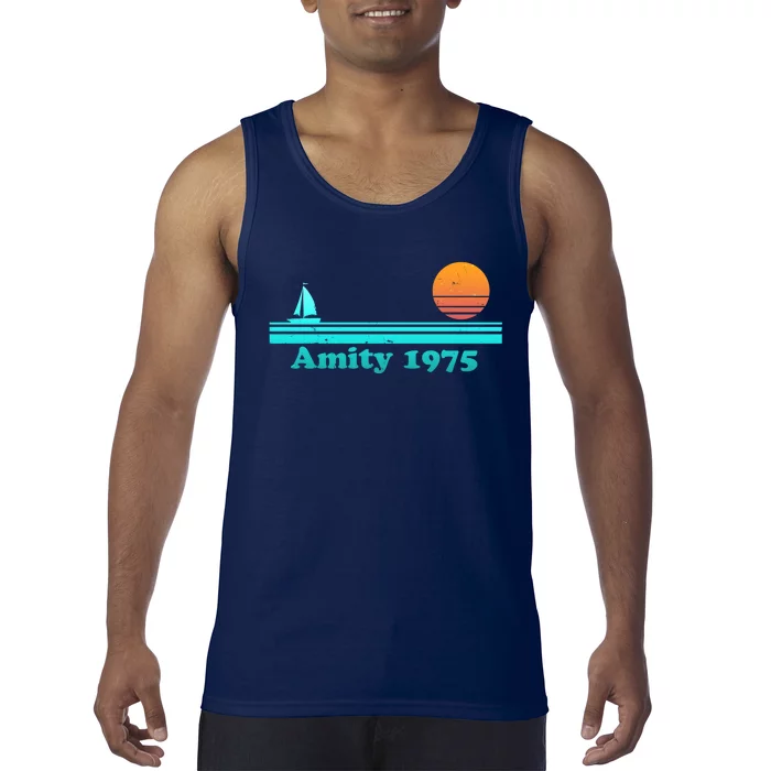 Vintage Amity 1975 Sunset Tank Top