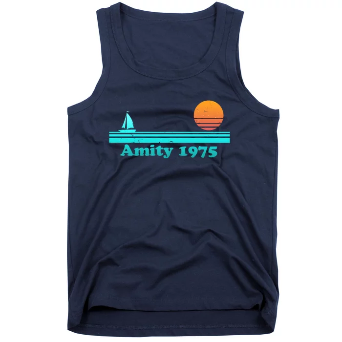 Vintage Amity 1975 Sunset Tank Top