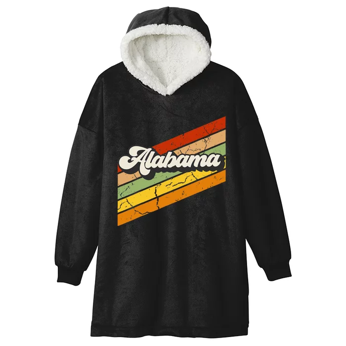 Vintage Alabama 80s Retro Hooded Wearable Blanket