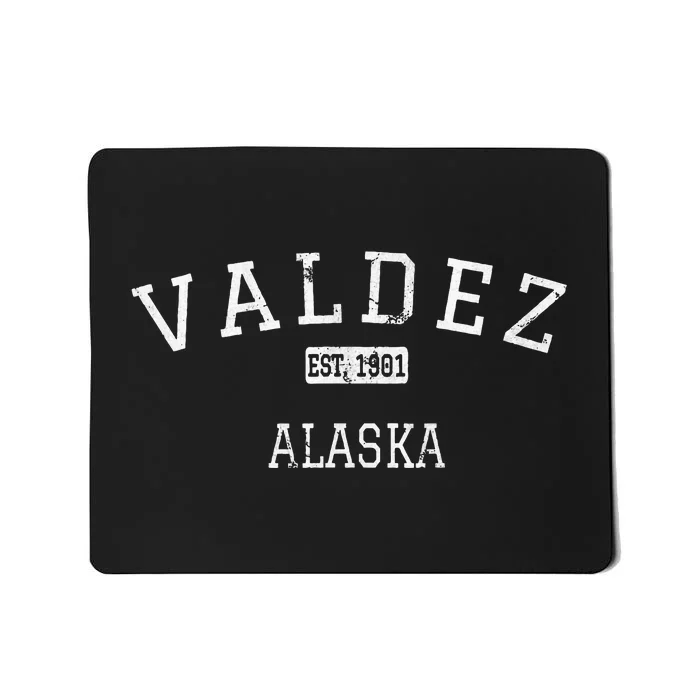 Valdez Alaska Ak Vintage Mousepad