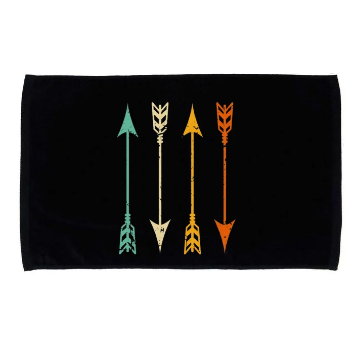 Vintage Archery Arrows for Bow Hunting Retro Microfiber Hand Towel