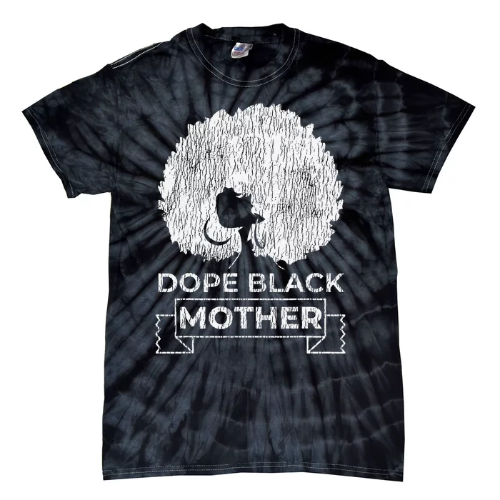 Vintage African Afro Dope Black Queen Mom Mother's Day Gift Tie-Dye T-Shirt