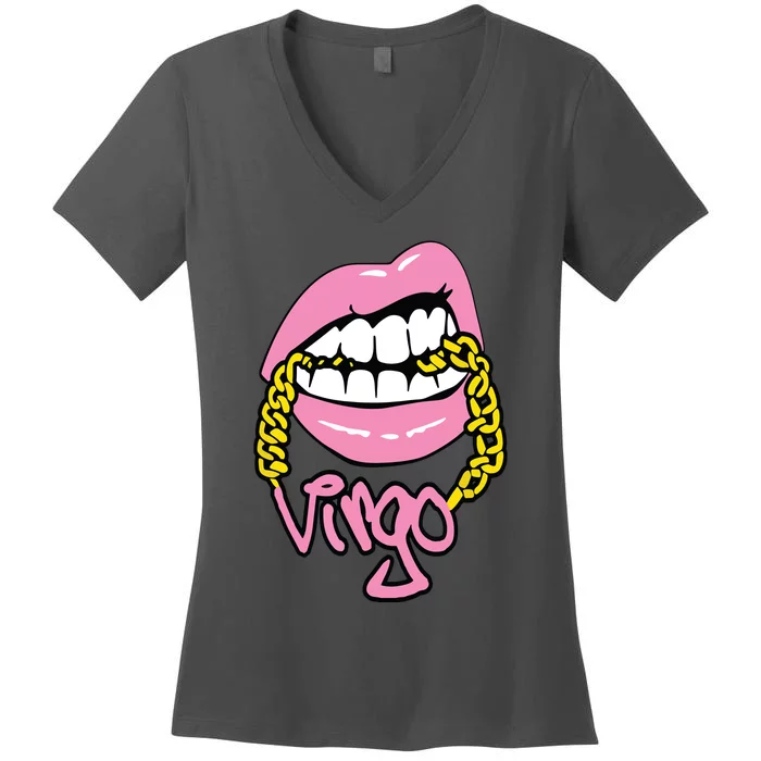 Virgo August And September Birthday Women's V-Neck T-Shirt