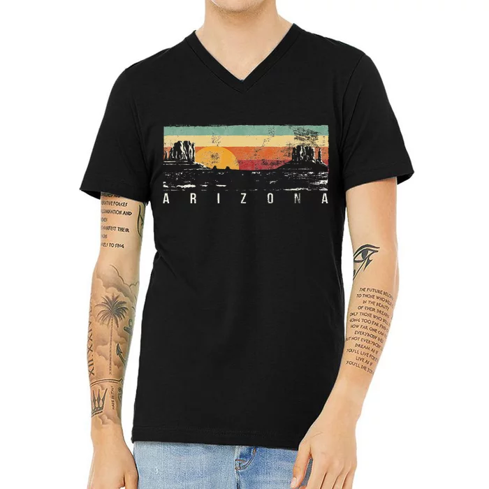 Vintage Arizona AZ V-Neck T-Shirt