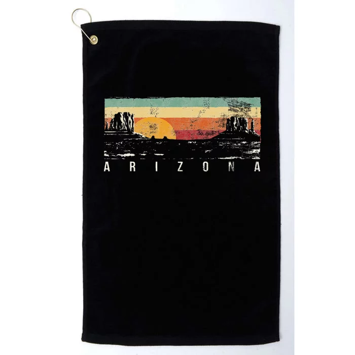 Vintage Arizona AZ Platinum Collection Golf Towel