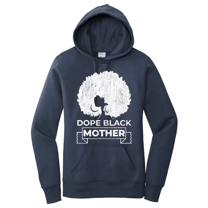 Vintage African Afro Dope Black Queen Mom Mother's Day Gift Women's Pullover Hoodie