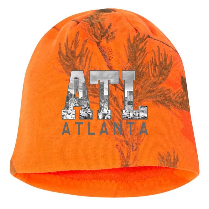 Vintage Atl Atlanta Skyline Georgia Est. 1847 Souvenir Gifts Kati - Camo Knit Beanie