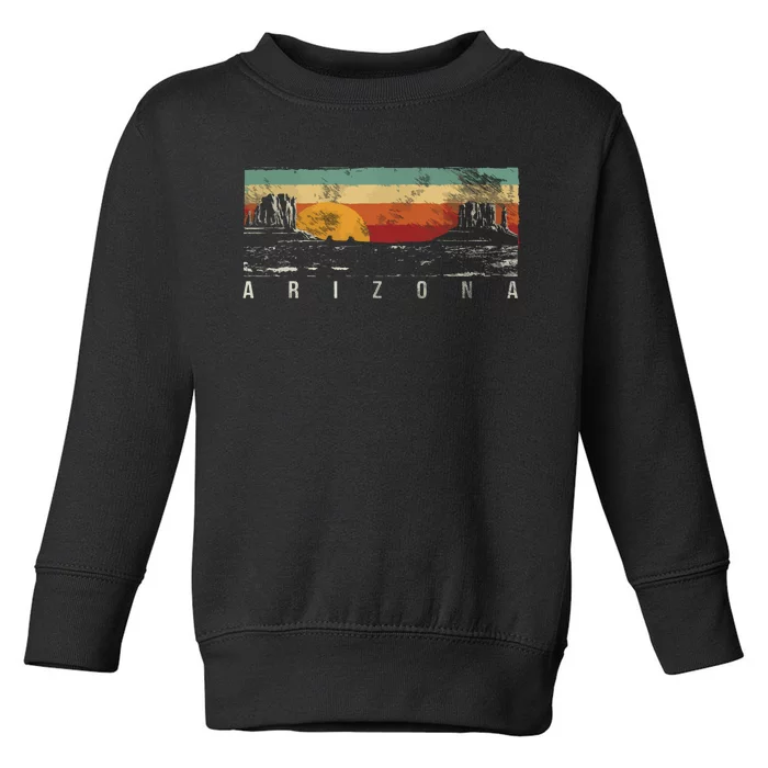 Vintage Arizona Az Toddler Sweatshirt