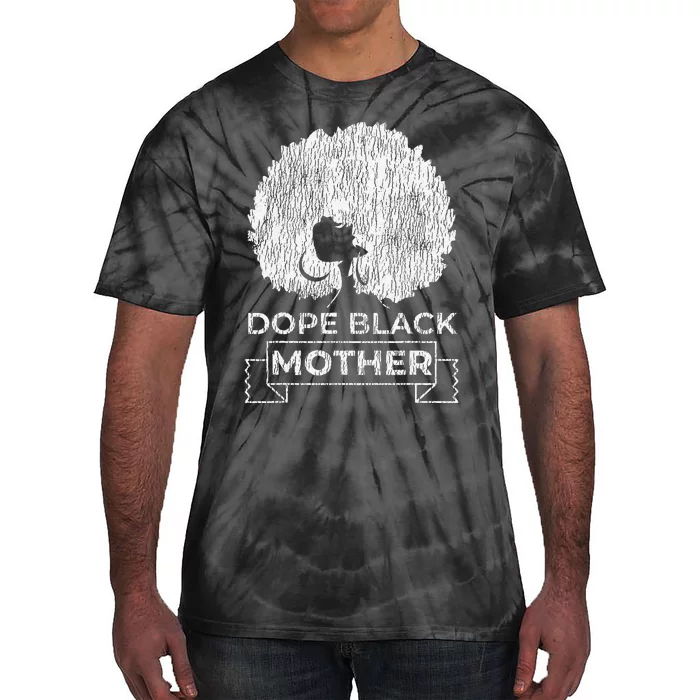 Vintage African Afro Dope Black Queen Mom Mother's Day Gift Tie-Dye T-Shirt