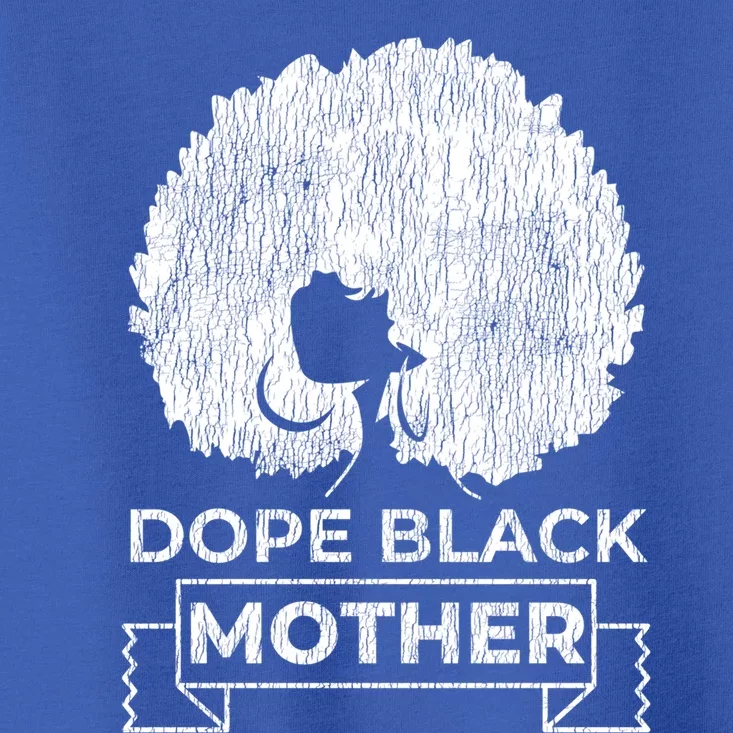 Vintage African Afro Dope Black Queen Mom Mother's Day Gift Funny Gift Toddler T-Shirt