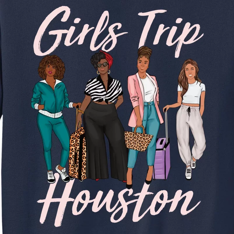 Vacationing African American Black Women Trip Houston Sweatshirt