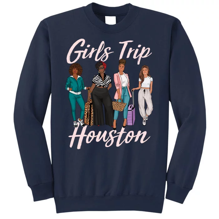 Vacationing African American Black Women Trip Houston Sweatshirt