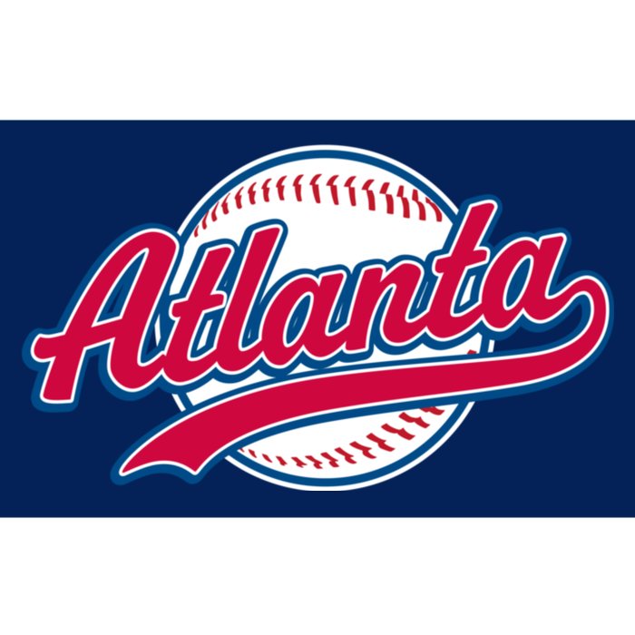 Vintage Atlanta Baseball Team Braves Bumper Sticker