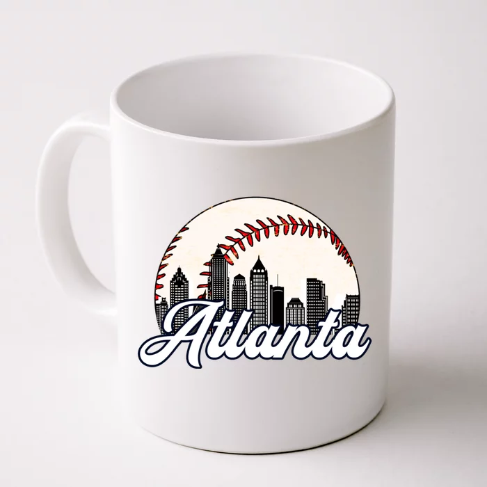 Vintage Atlanta Baseball Team Braves Front & Back Coffee Mug