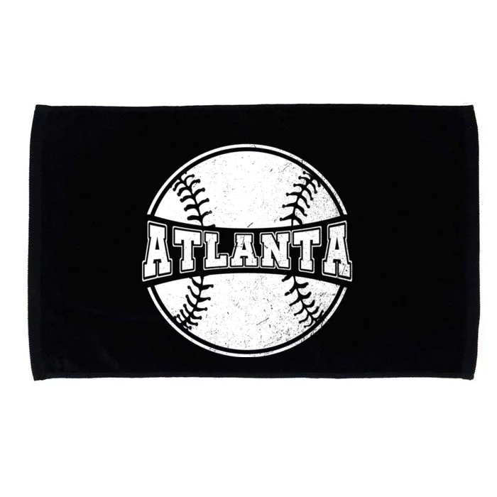 Vintage Atlanta Baseball Microfiber Hand Towel