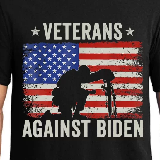 Veterans Against Biden Say Their Names Joe Anti Biden Pajama Set