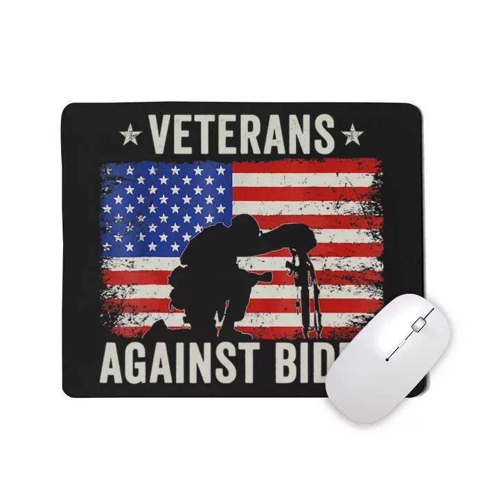 Veterans Against Biden Say Their Names Joe Anti Biden Mousepad