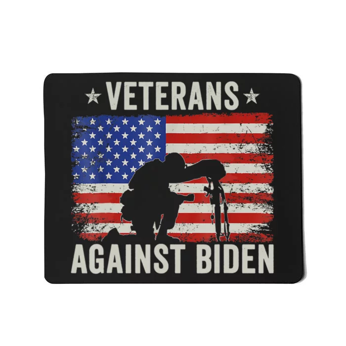 Veterans Against Biden Say Their Names Joe Anti Biden Mousepad