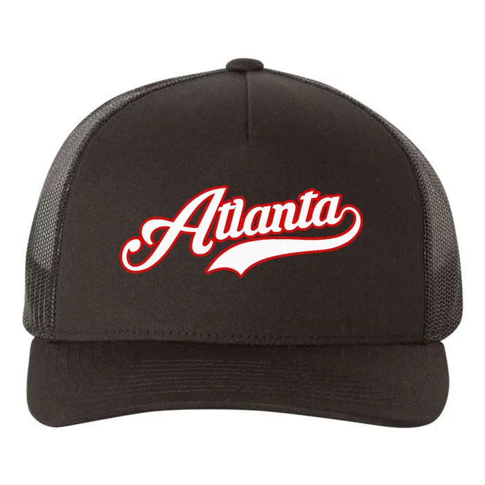 Vintage Atlanta Baseball Atl G.A.M.E.D.A.Y Yupoong Adult 5-Panel Trucker Hat