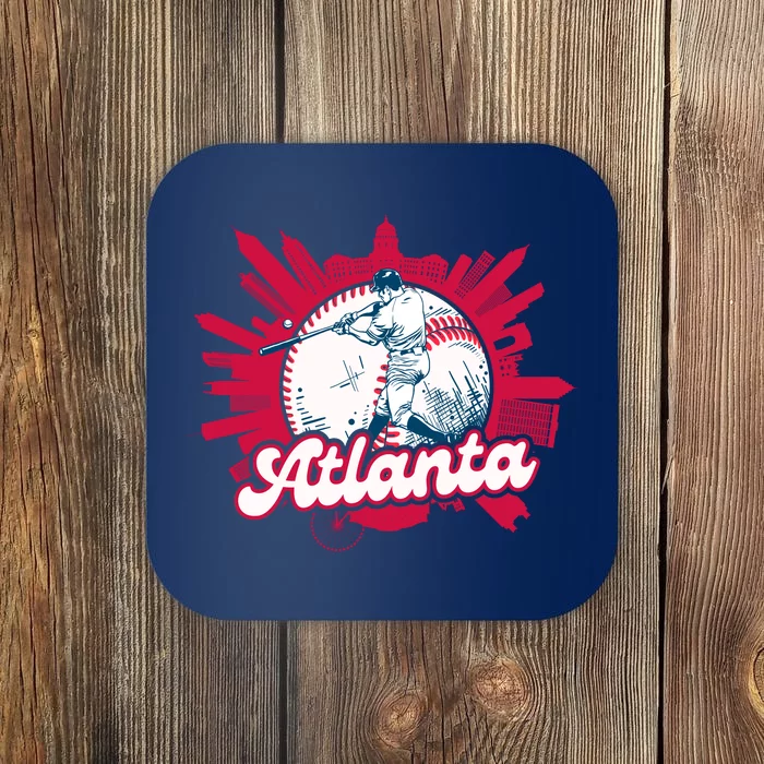 Vintage Atlanta Baseball Coaster