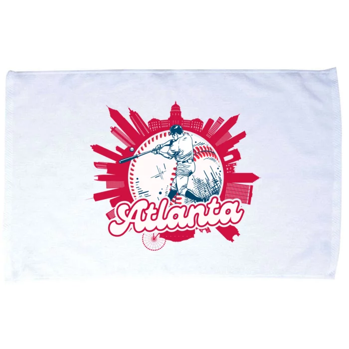 Vintage Atlanta Baseball Microfiber Hand Towel