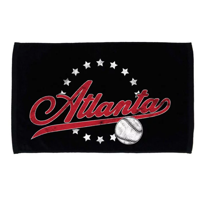 Vintage Atlanta Baseball Braves Microfiber Hand Towel