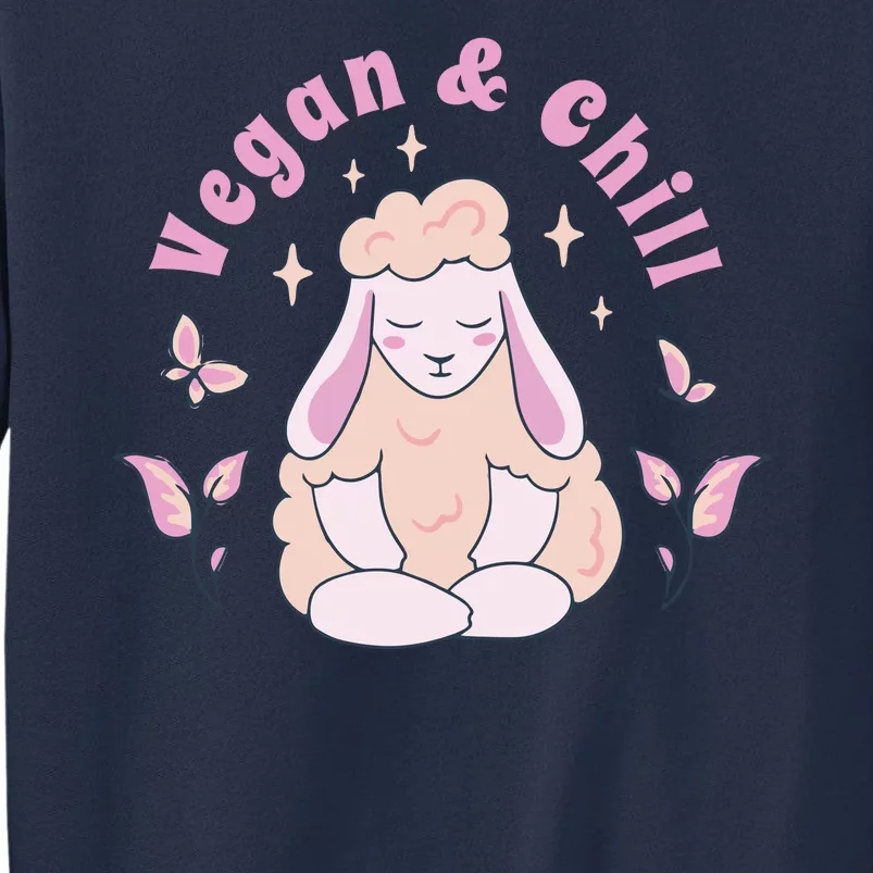 Vegan And Chill Sheep Sweatshirt