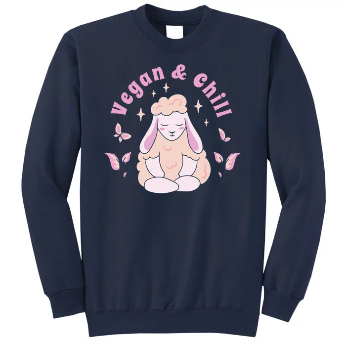 Vegan And Chill Sheep Sweatshirt