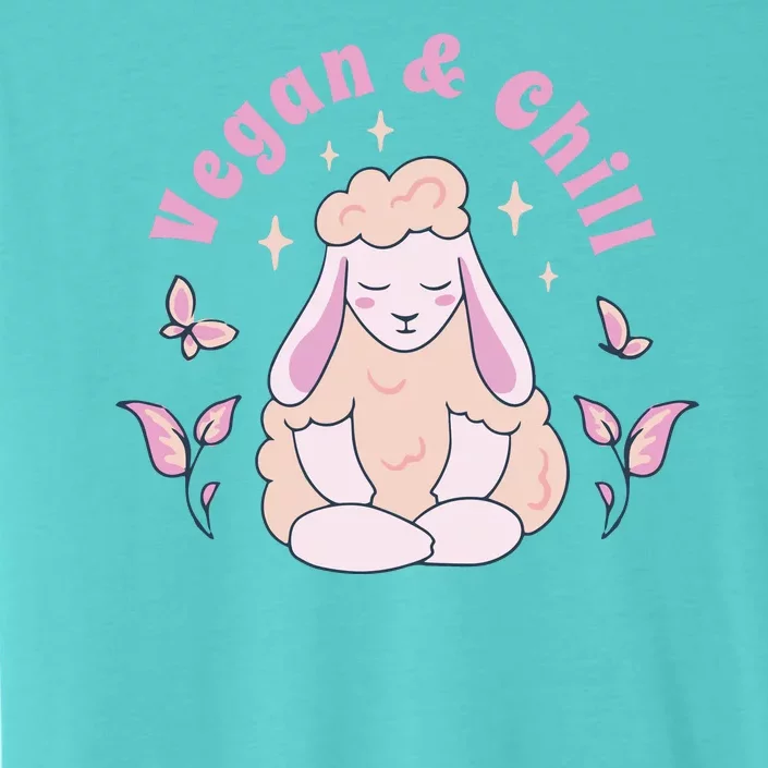 Vegan And Chill Sheep ChromaSoft Performance T-Shirt