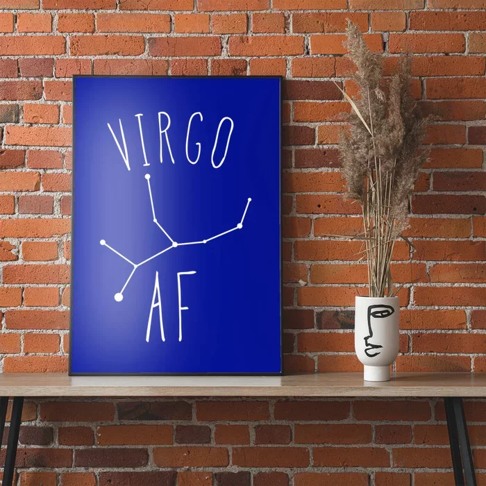 Virgo Af Constellation / Funny Virgo Astrology Quote Gift Poster