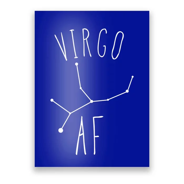 Virgo Af Constellation / Funny Virgo Astrology Quote Gift Poster