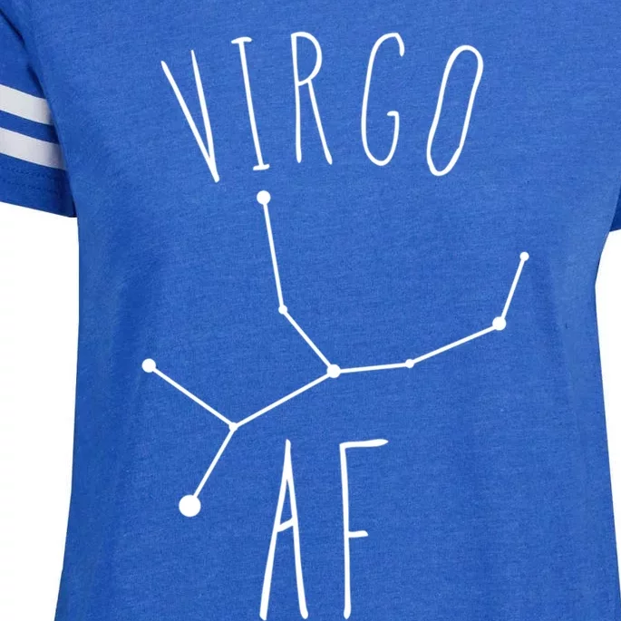 Virgo Af Constellation / Funny Virgo Astrology Quote Gift Enza Ladies Jersey Football T-Shirt