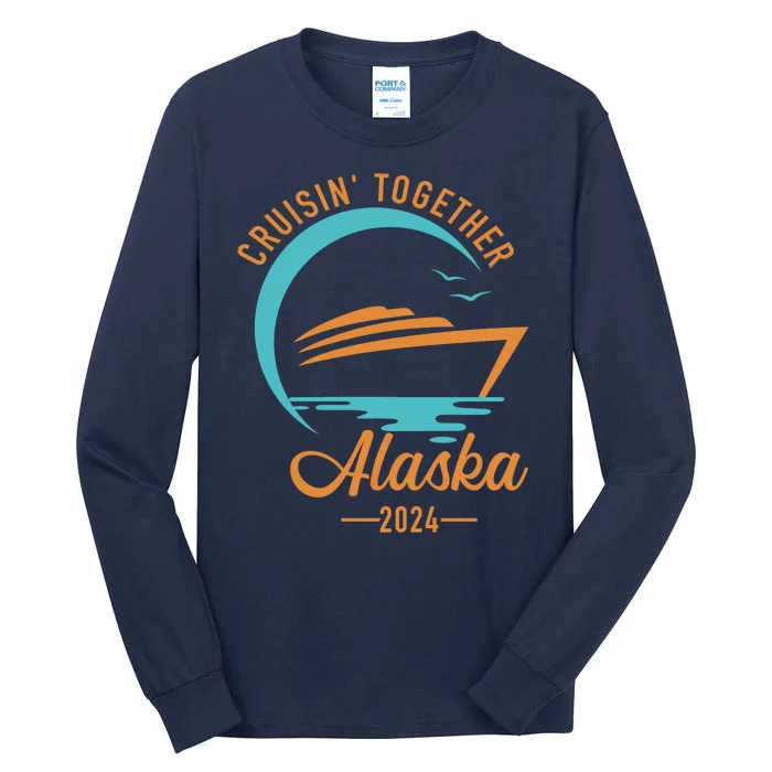 Vacation Alaska Cruise 2024 Gift Tall Long Sleeve T-Shirt