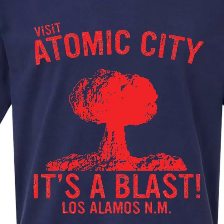 Visit Atomic City ItS A Blast! Los Alamos N.M Sueded Cloud Jersey T-Shirt