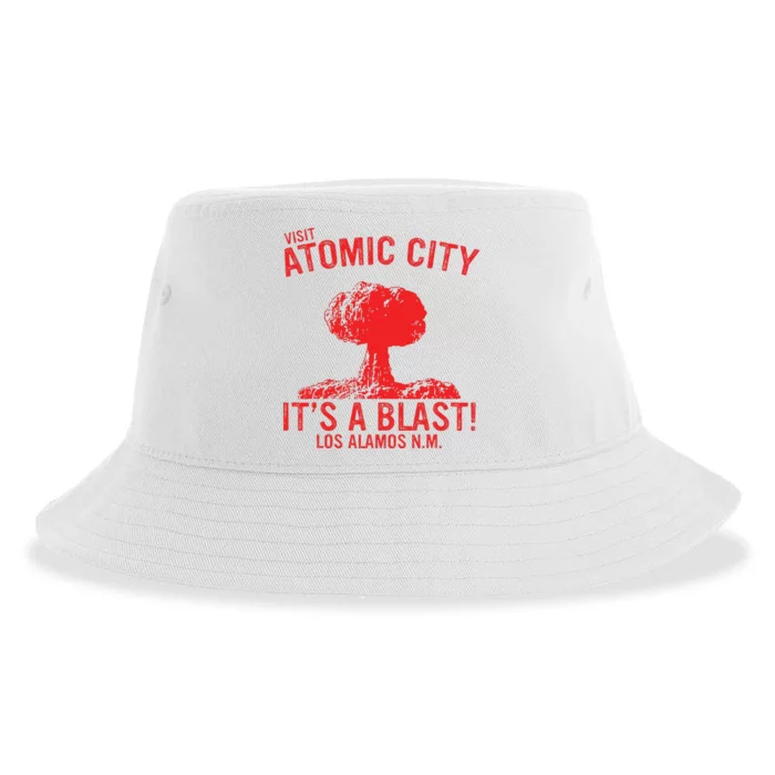 Visit Atomic City ItS A Blast! Los Alamos N.M. Sustainable Bucket Hat