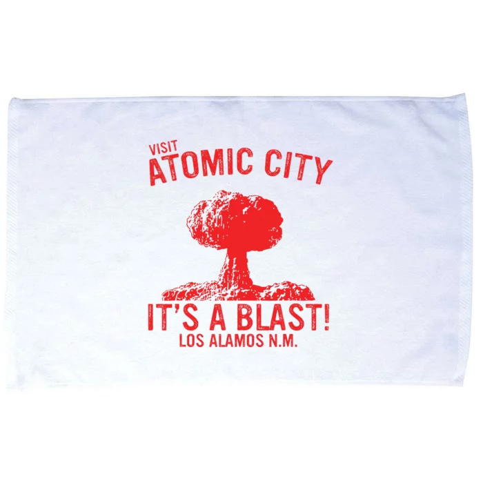 Visit Atomic City ItS A Blast! Los Alamos N.M. Microfiber Hand Towel