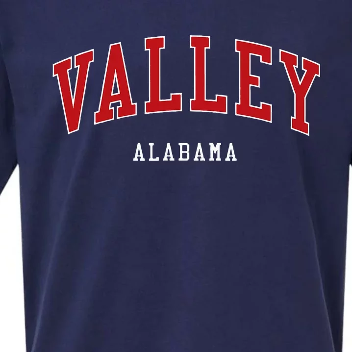 Valley Alabama College University Style Sueded Cloud Jersey T-Shirt