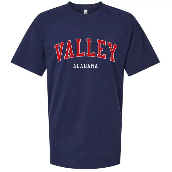 Valley Alabama College University Style Sueded Cloud Jersey T-Shirt