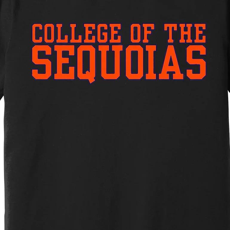 Vintage Arch College Of The Sequoias Premium T-Shirt