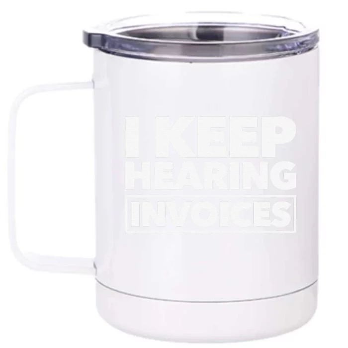 Vintage Accounting CPA Auditor Bookkeeper Front & Back 12oz Stainless Steel Tumbler Cup