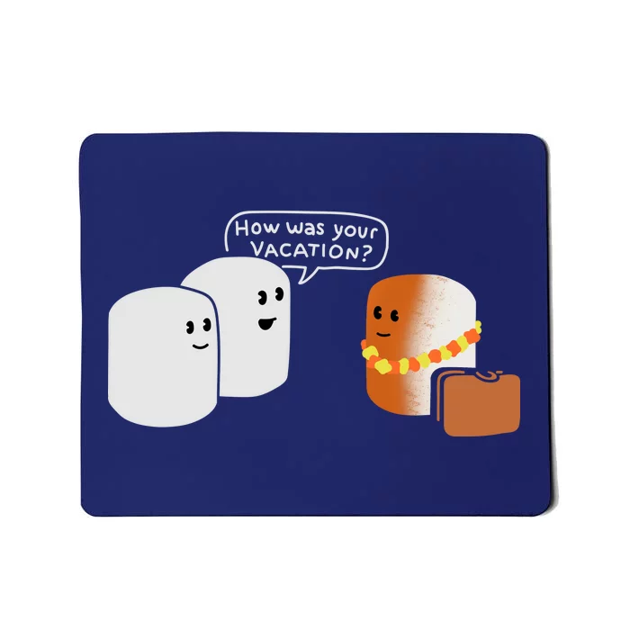 Vacation Marshmallow Mousepad