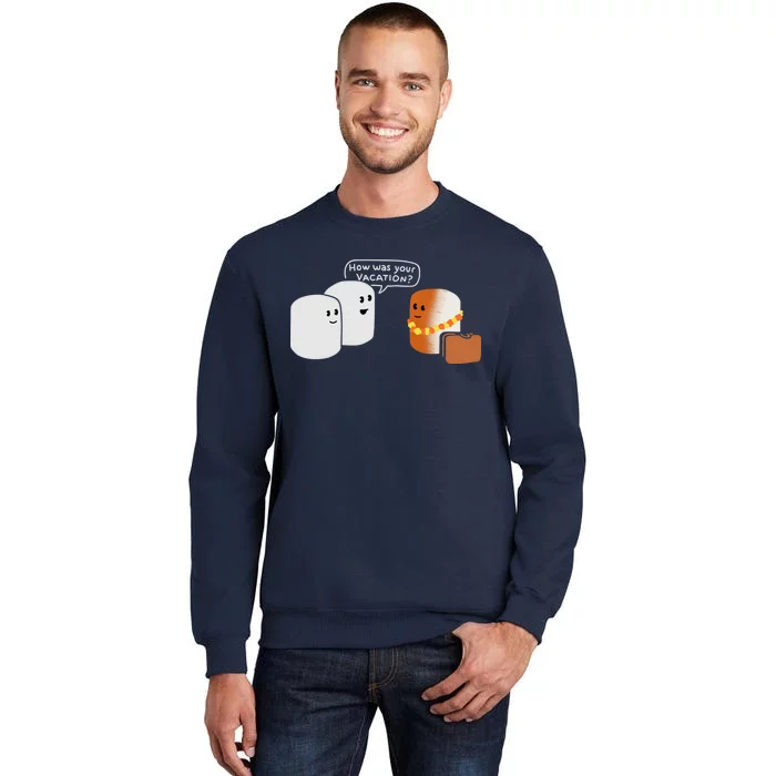 Vacation Marshmallow Tall Sweatshirt