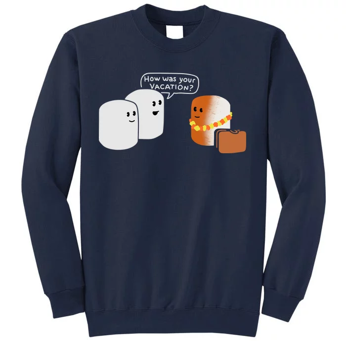 Vacation Marshmallow Tall Sweatshirt