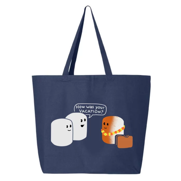 Vacation Marshmallow 25L Jumbo Tote